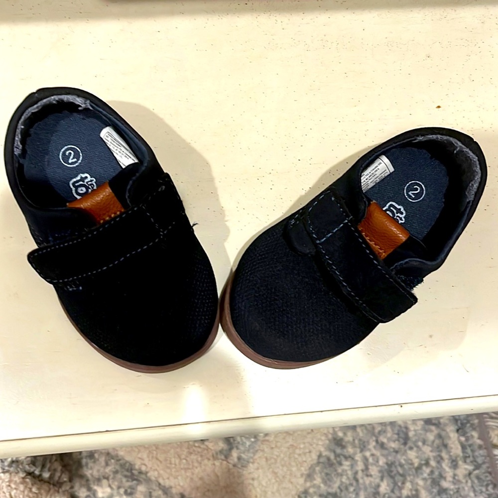 Teeny Toes Blue Dress Shoes for infant